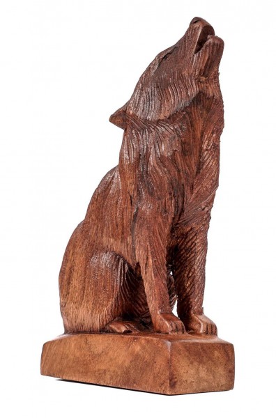 Kleine Wolfs Figur - Geri/Freki - 17 cm - hk4
