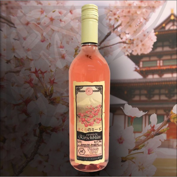 Met "Japanische Kirschblüte" - 0,75l - 9,5%vol - Honigwein