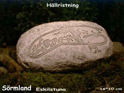 Runenstein Sigurdsristningen, Ramsunda in Södermanland, SÖ101 - Schweden - Nr.20