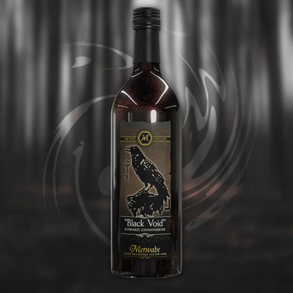 Black Void "Magic Mead Johannisbeere" - 0,75l - 8% - Met /Honigwein - Mix