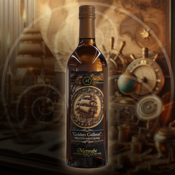 Mead - "Golden Galleon" - Piraten-mix- 0,75l - 7,5%