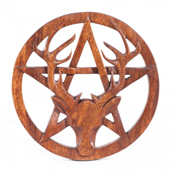 Wandbild - CERNUNNOS - Pentagramm - ws226