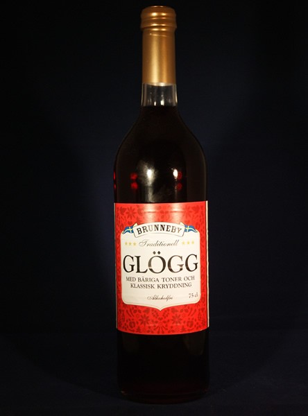 Brunneby-Traditioneller Roter Glögg -Alkoholfrei - 0,75 l