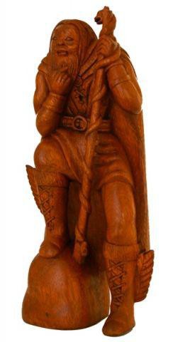 Holzfigur LOKI 30 cm - hk63