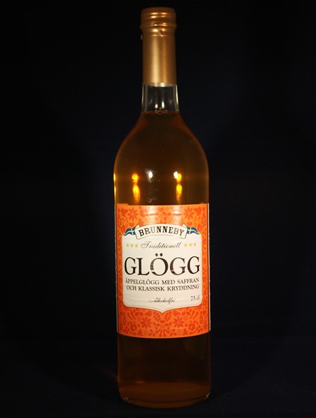 Brunneby-Traditioneller Äppel Safran Glögg -Alkoholfrei - 0,75 l