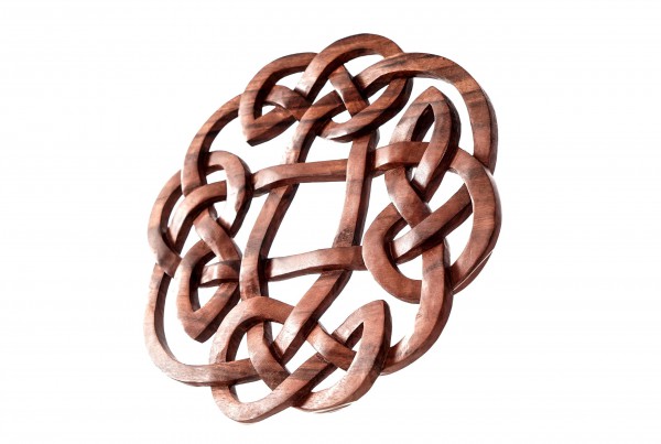 Wandbild - Keltischer Knoten - Ø 25 cm - ws290